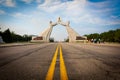 Monument to the Three-Point Charter for National Reunification Royalty Free Stock Photo