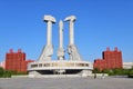Pyongyang North Korea Workers` Party monument