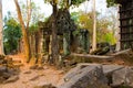 Pyramid of ancient complex Koh Ker, Cambodia Royalty Free Stock Photo