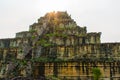 Pyramid of ancient complex Koh Ker, Cambodia Royalty Free Stock Photo