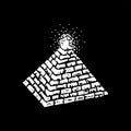 Pyramid Black Dotwork