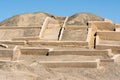 Pyramid at Cahuachi archeological site, the main ceremonial center of Nazca culture, Peru