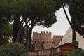 The pyramid of Cestius in Rome