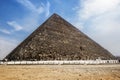 The pyramid of Cheops in Giza,Cairo, Egypt Royalty Free Stock Photo