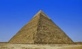 The Pyramid of Chephren in Kairo, Egypt
