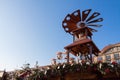 The pyramid of the christmas market in Dresden Royalty Free Stock Photo