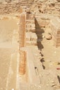 Pyramid of Djoser called the Step Pyramid of Djoser in the Saqqara necropolis, Egypt Royalty Free Stock Photo