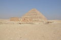 Pyramid of Djoser called the Step Pyramid of Djoser in the Saqqara necropolis, Egypt Royalty Free Stock Photo