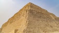 The Pyramid of Djoser or Djeser and Zoser, or Step Pyramid is an archaeological remain in the Saqqara necropolis, Egypt, northwest Royalty Free Stock Photo