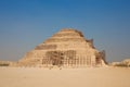 The Pyramid of Djoser in Saqqara, Egypt Royalty Free Stock Photo