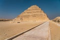 Pyramid of Djoser Step Pyramid, is an archaeological remain in the Saqqara necropolis, Egypt