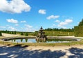 Pyramid Fountain in the Gardens of Versailles - France