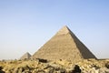 Pyramid of giza,cairo,egypt Royalty Free Stock Photo