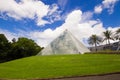 Modern Building - Pyramid With Glass And Steel Facade, Palm Cove, Sydney Royal Botanic Gardens