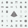 Pyramid icon. web icons universal set for web and mobile Royalty Free Stock Photo