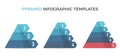 Pyramid Infographics Royalty Free Stock Photo