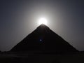 Pyramid of Kefren in Egypt