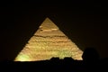 The Pyramid of Kephren (Giza) Royalty Free Stock Photo