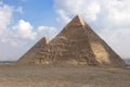 The Pyramid of Khafrae Royalty Free Stock Photo