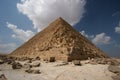 Pyramid of Khafre Royalty Free Stock Photo