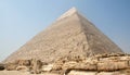 The Pyramid of Khafre Royalty Free Stock Photo