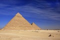 Pyramid of Khafre, Cairo Royalty Free Stock Photo