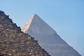 The pyramid of Khafre or of Chephren Royalty Free Stock Photo