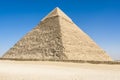 Pyramid of Khafre, Giza, Egypt Royalty Free Stock Photo