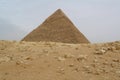 Pyramid of Khafre on Giza plateau, Cairo, Egypt Royalty Free Stock Photo