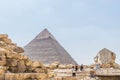 Pyramid of Khafre and Giza Solar boat museum