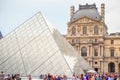 Pyramid in Louvre Museum
