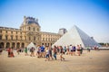 Pyramid in Louvre Museum