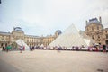 Pyramid in Louvre Museum