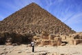 Pyramid of Menkaure, Cairo Royalty Free Stock Photo