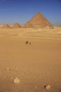 Pyramid of Menkaure and Pyramids of Queens, Cairo