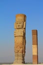 Toltec sculptures in tula, hidalgo, mexico XI