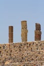 Toltec sculptures in tula, hidalgo, mexico XXVII Royalty Free Stock Photo