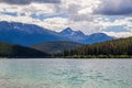 Pyramid Mountain Patricia Lake Jasper National Park Alberta, Canada Royalty Free Stock Photo