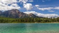 Pyramid Mountain Patricia Lake Jasper National Park Alberta, Canada Royalty Free Stock Photo