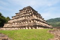 Pyramid of the Niches, El Tajin (Mexico) Royalty Free Stock Photo