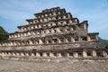 Pyramid of the Niches, El Tajin (Mexico) Royalty Free Stock Photo