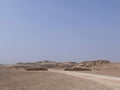 Pyramid number 1 with ramp in Pachacamac, Lima