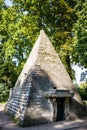 Pyramid in Parc Monceau, Paris, France