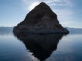The Pyramid at Pyramid Lake Royalty Free Stock Photo