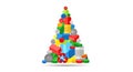 Pyramid of Recyclable Waste and Garbage Royalty Free Stock Photo