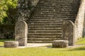 Complex Q Tikal Ruins Guatemala Royalty Free Stock Photo