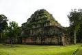 PYRAMID TEMPLE IN Koh Ker, Cambodia Royalty Free Stock Photo