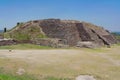 Pyramid Temple in Tula Mexico Royalty Free Stock Photo