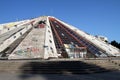 The Pyramid in Tirana, Albania