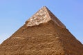 Pyramid top Royalty Free Stock Photo